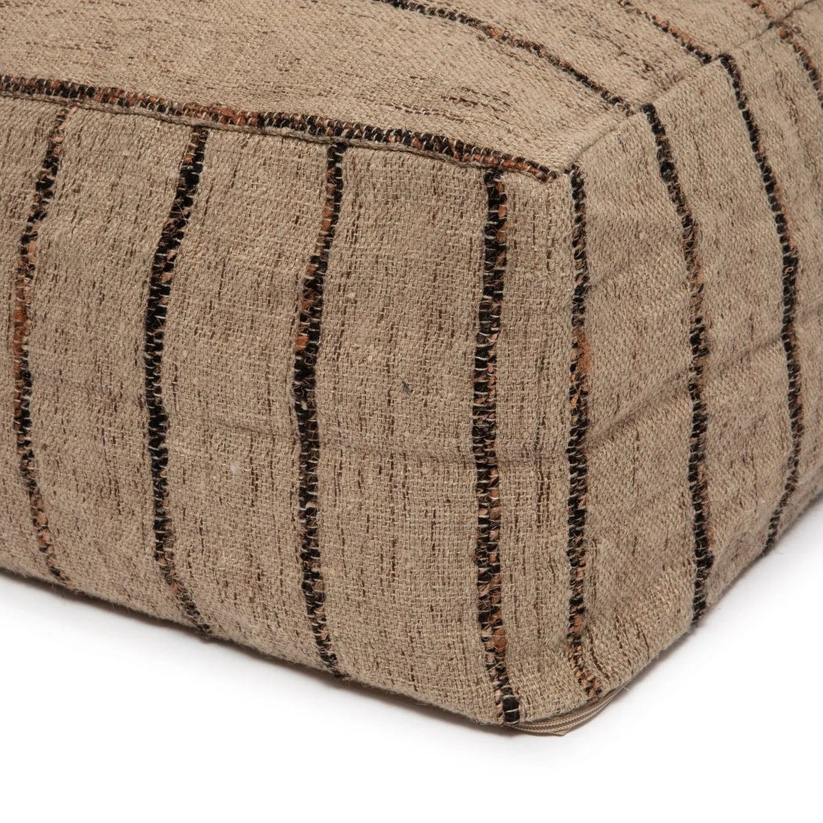 Oh My Gee Poef - Beige Zwart