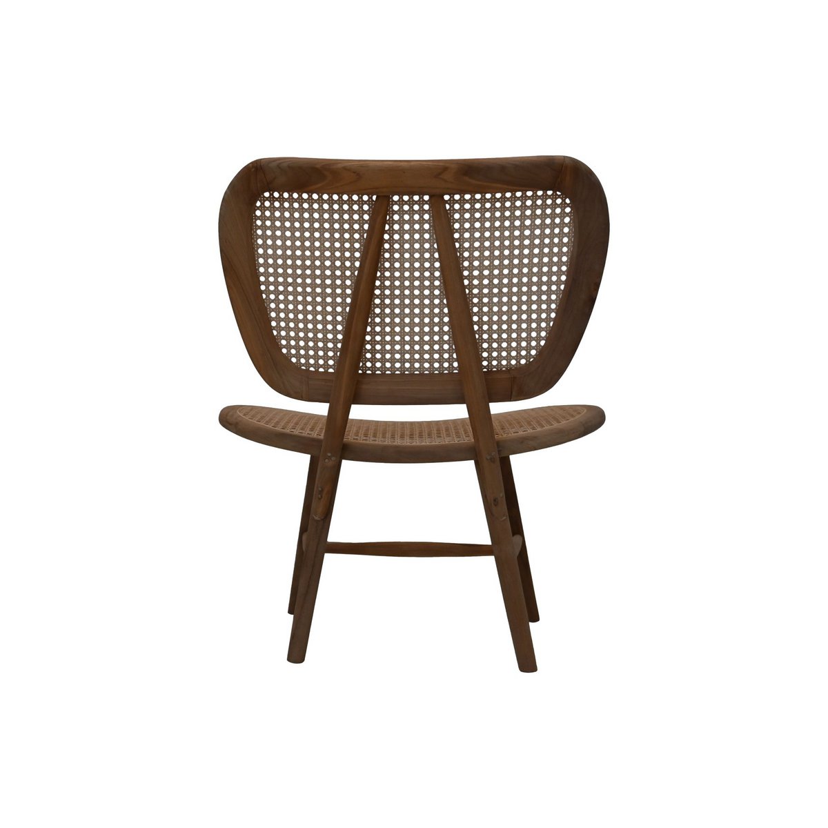 Lugano Rotan stoel - Naturel - Teak/rotan