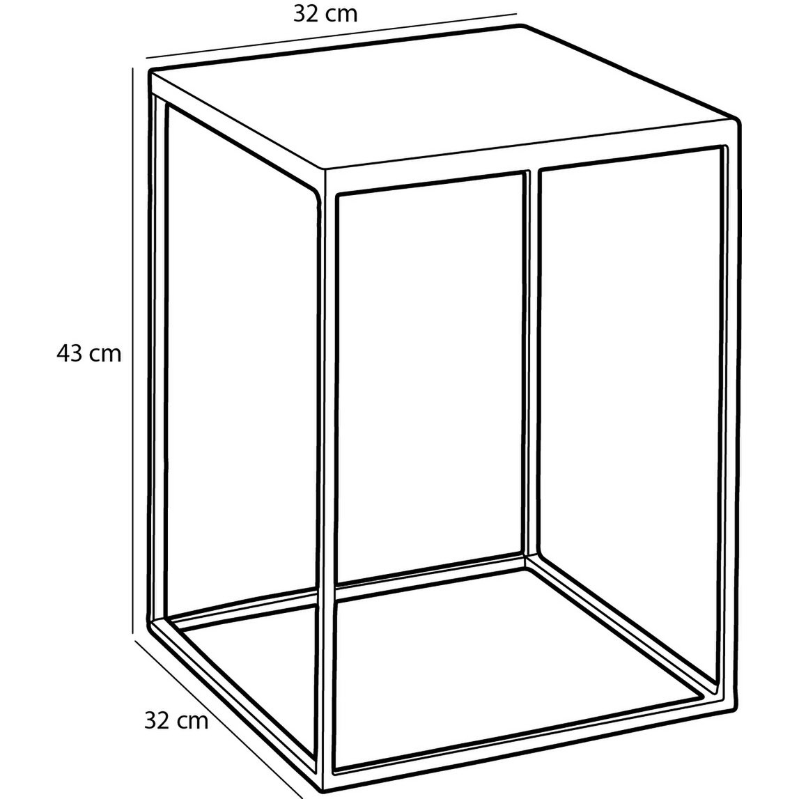 Aaron Sidetable - Set van 2 - Groen