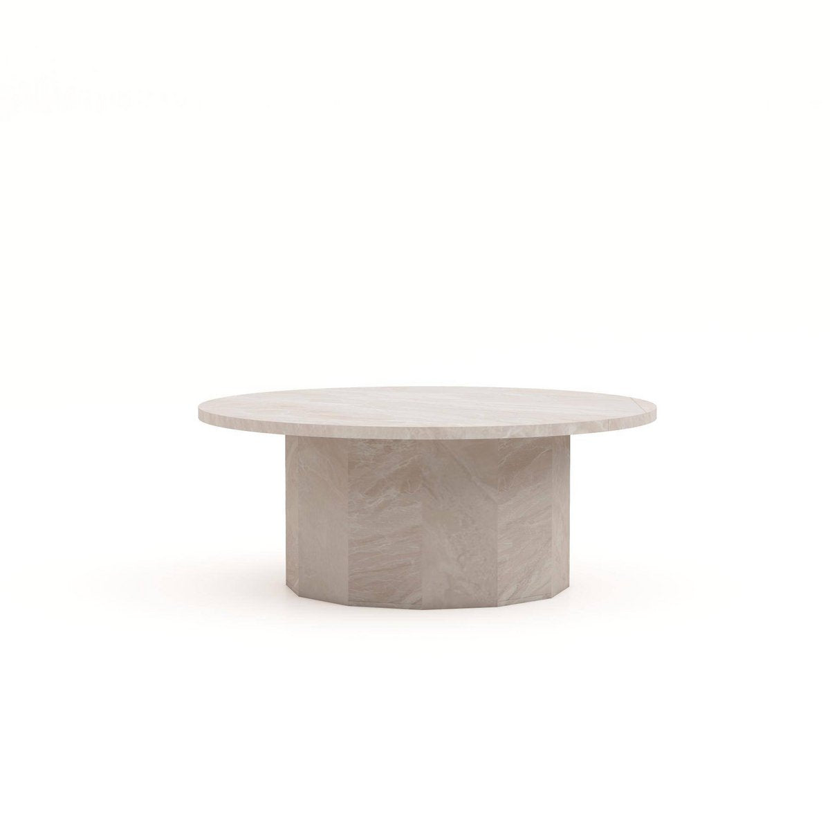 Sofia Salontafel Sofia - Wit Travertine - set van 2