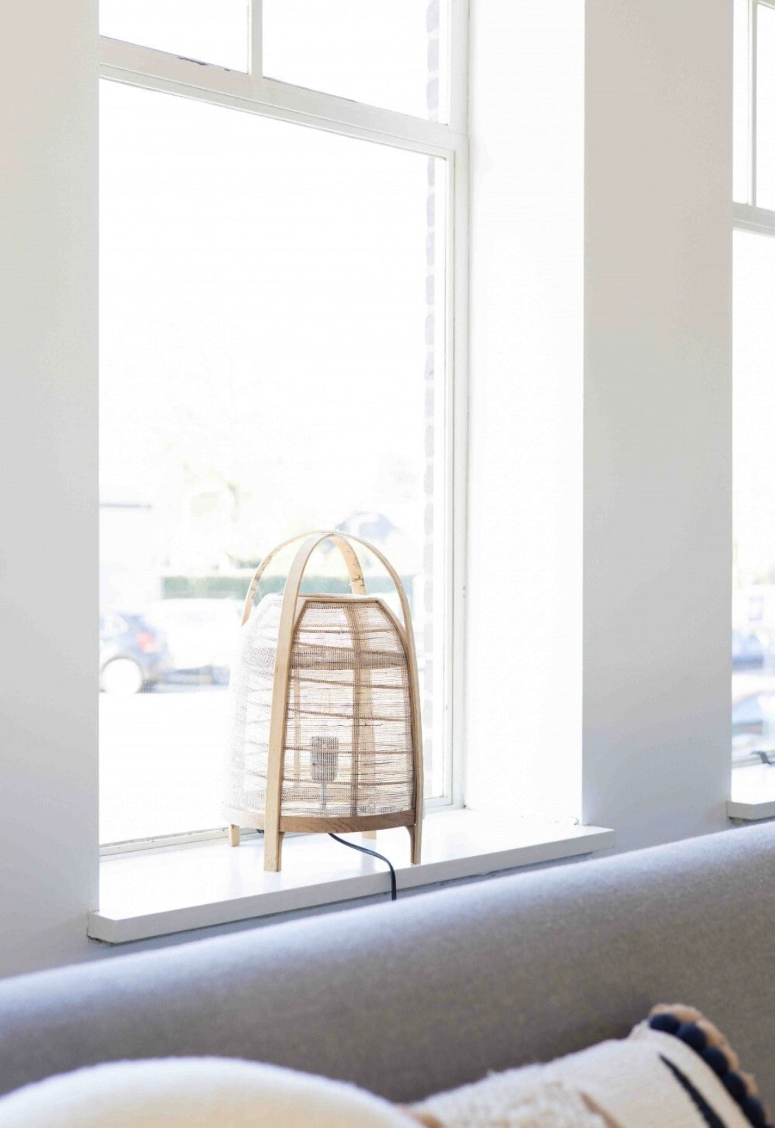 Maevie tafellamp - Naturel