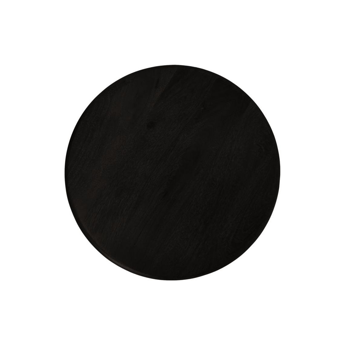 Pilaar Sidetable - Mangohout - Zwart