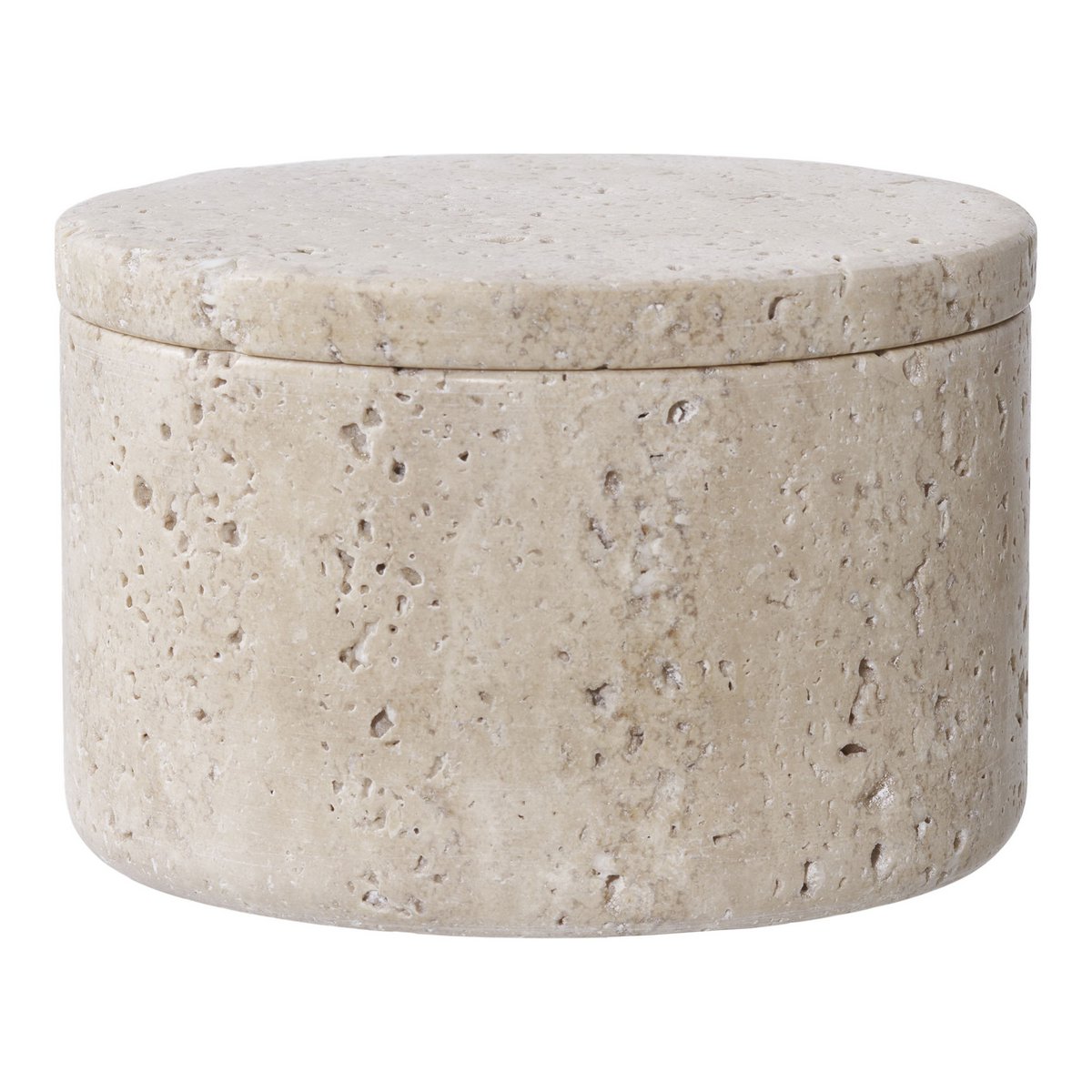 Travertin Opbergpot
