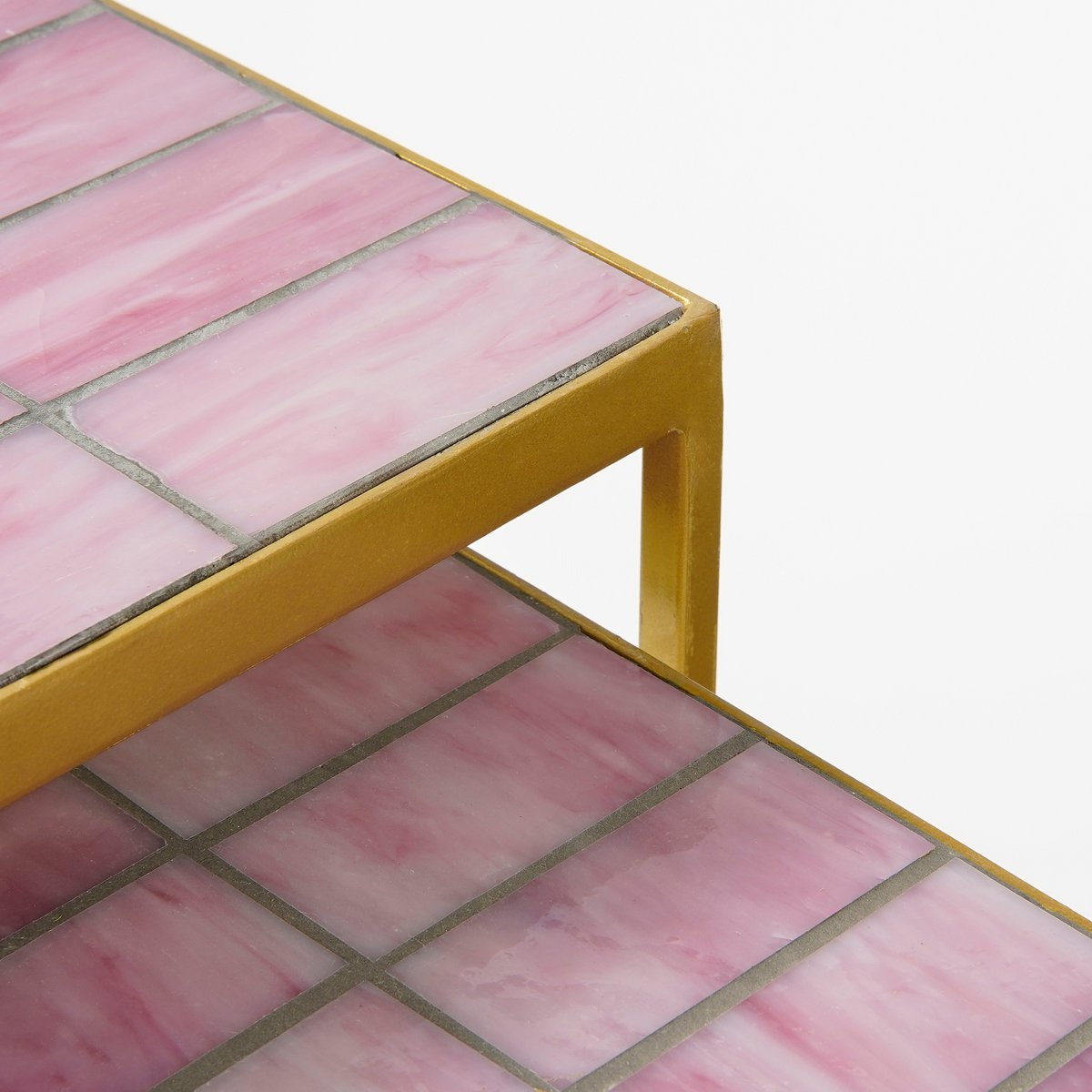 Aaron Sidetable - Set van 2 - Roze