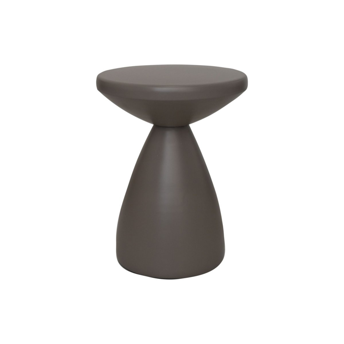 Sidetable Round - Warm Grey