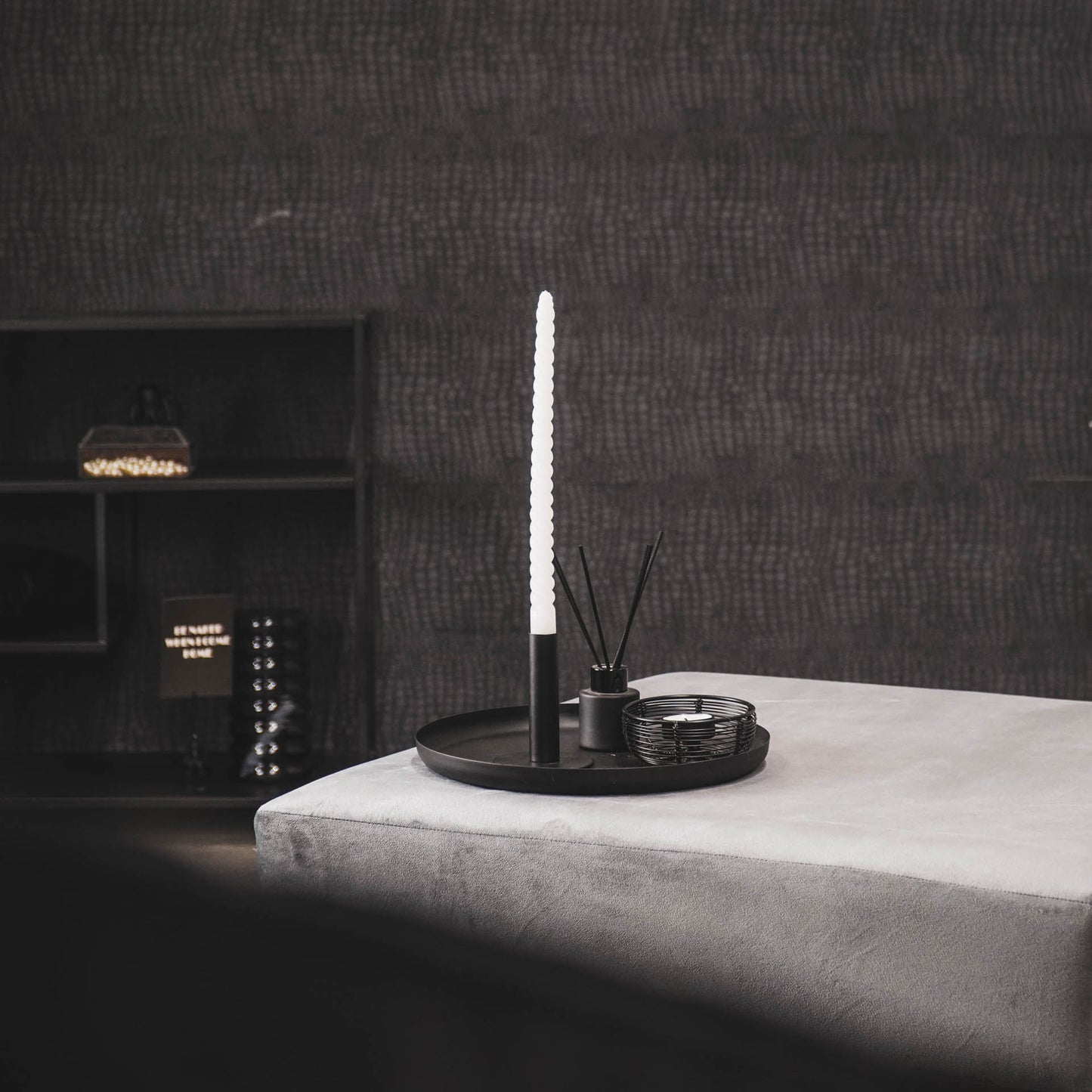 Twisted diner candles - 30cm