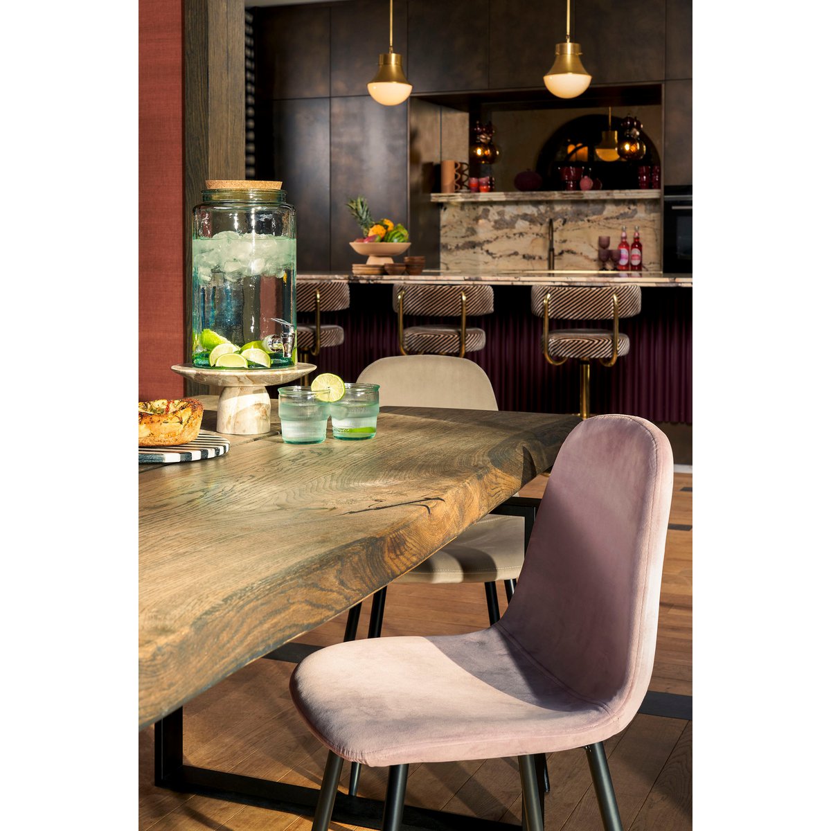 Finnos Taartplateau - Marmer Beige