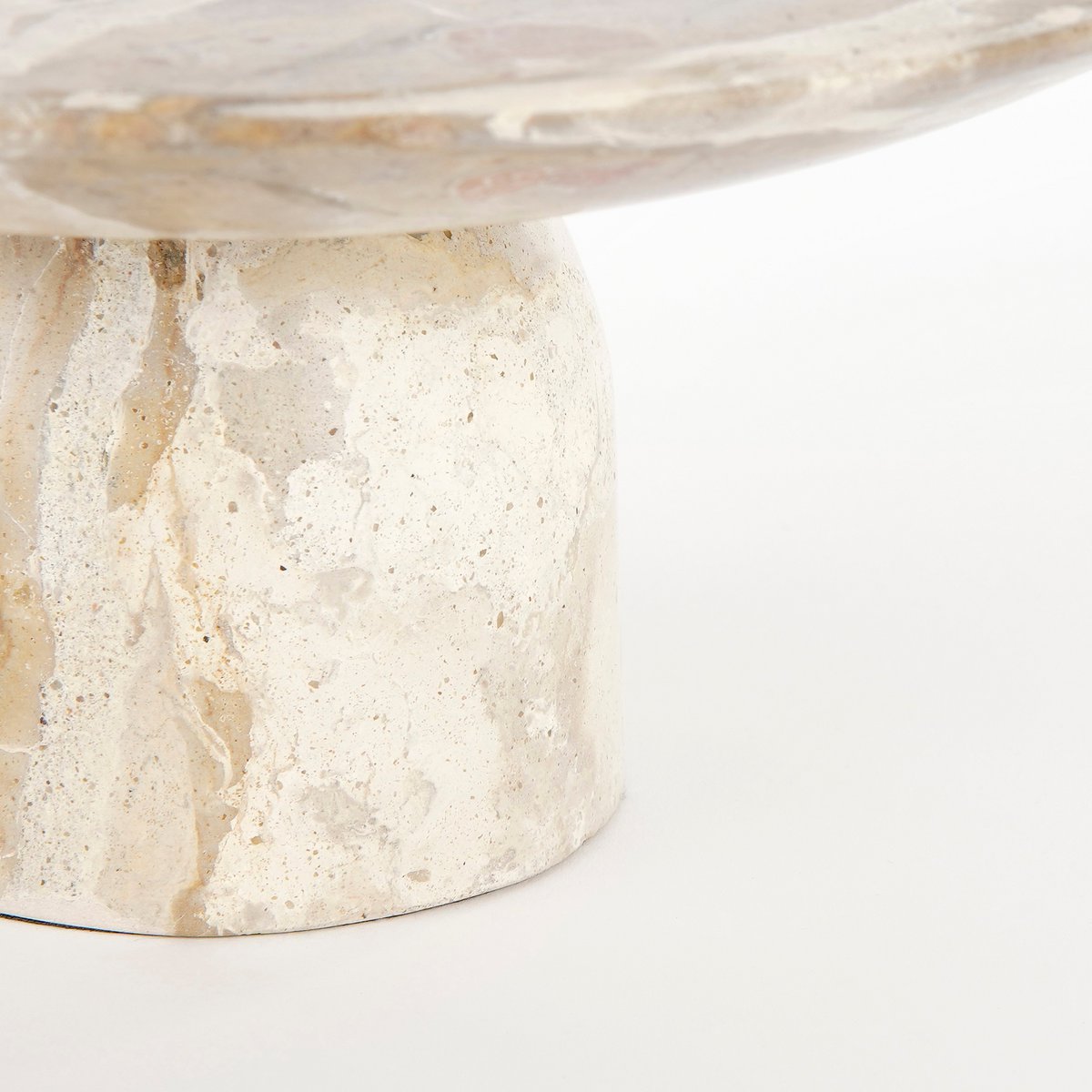 Finnos Taartplateau - Marmer Beige