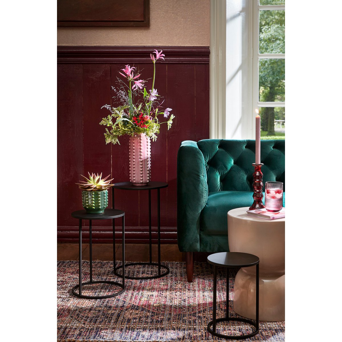 Stage Sidetable - Beige - Model B