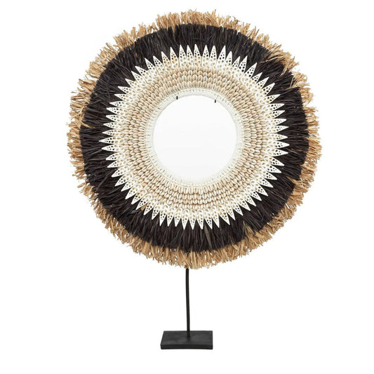 Mojo Raffia - Zwart Naturel - L