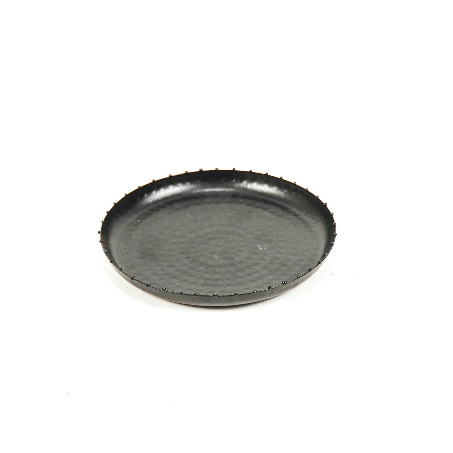 Round tray - zwart