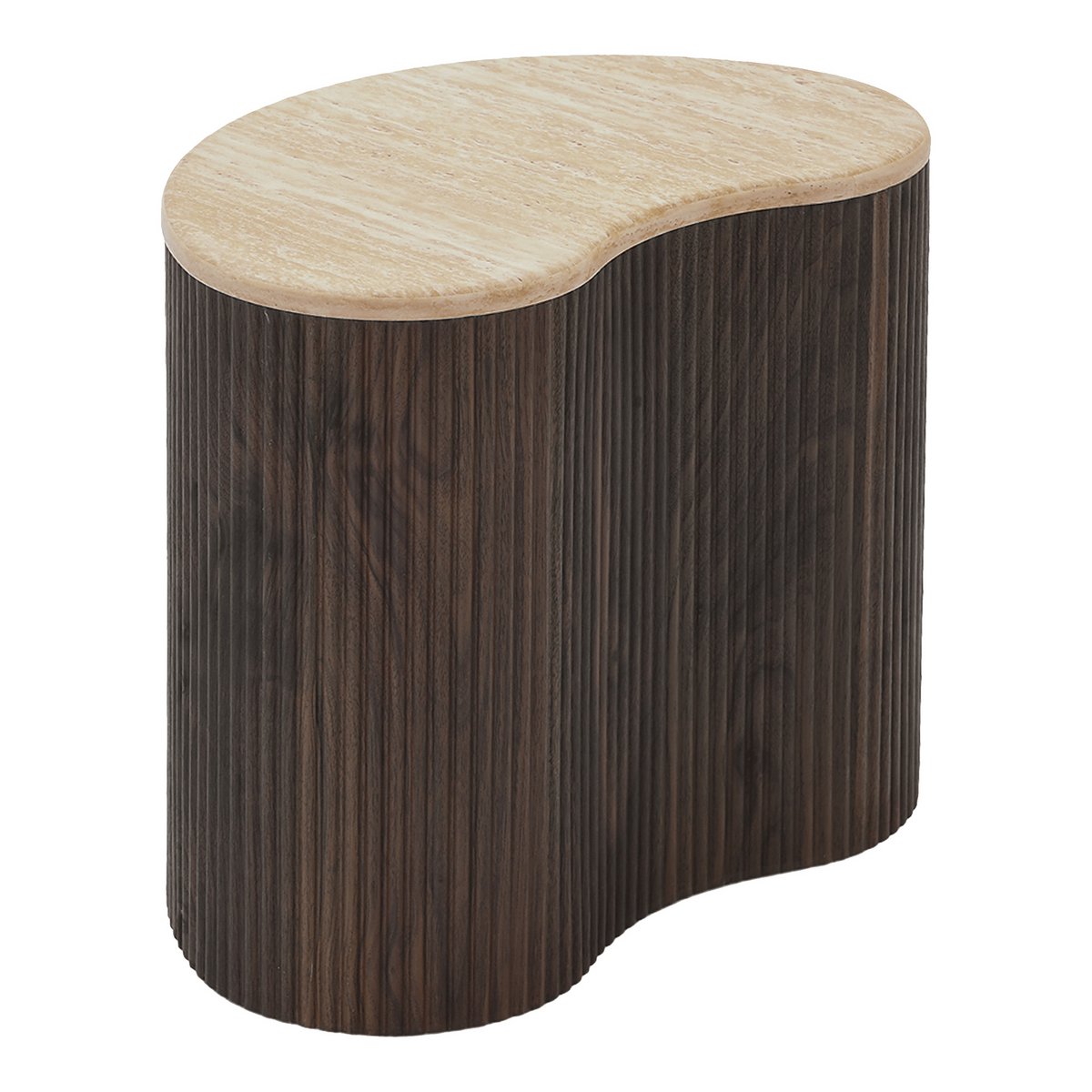 Cadiz Sidetable - Donkerbruin