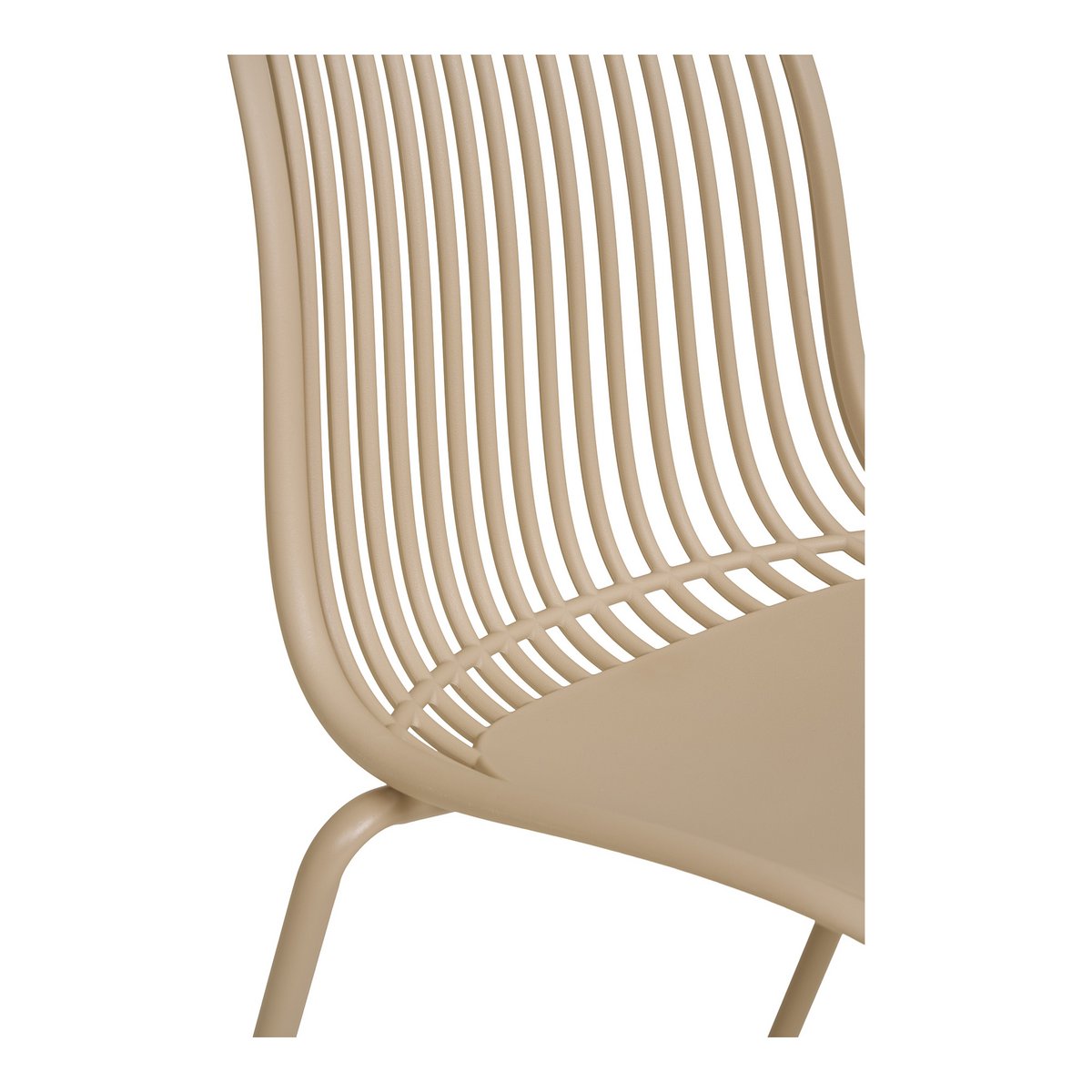 Branson Tuinstoel - Sand - Set van 4