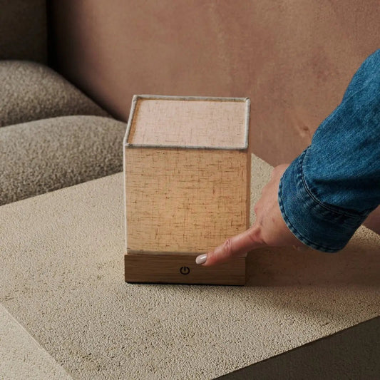 Zano Lichtbruin Tafellamp