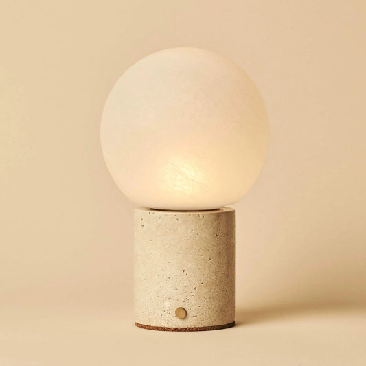 Metsu Beige / Travertin Classic Tafellamp