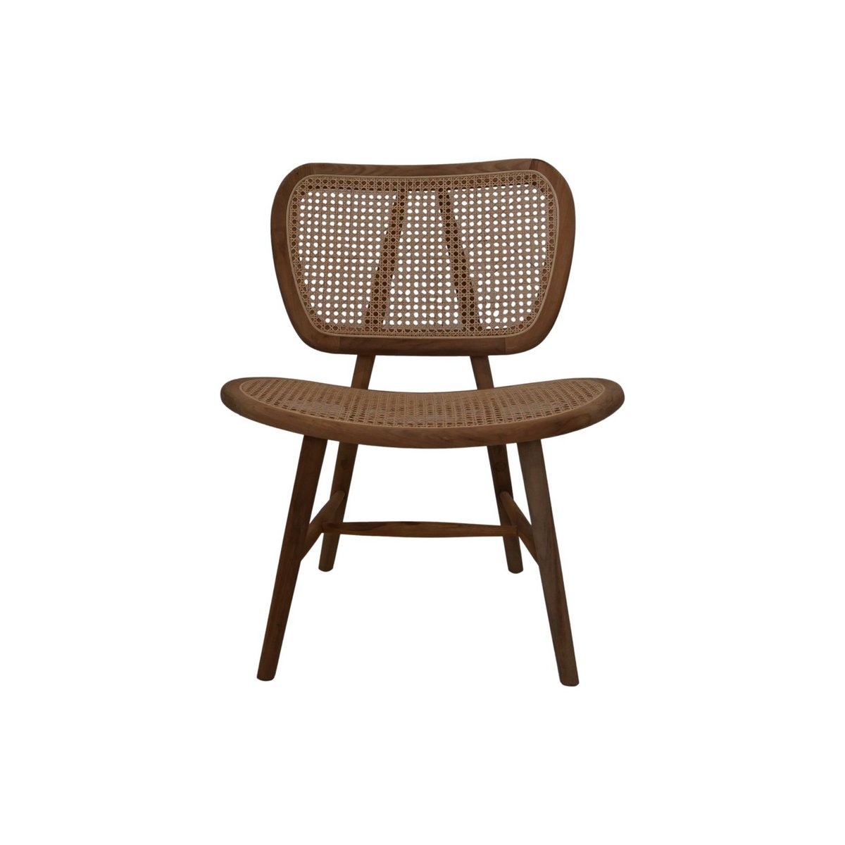 Lugano Rotan stoel - Naturel - Teak/rotan