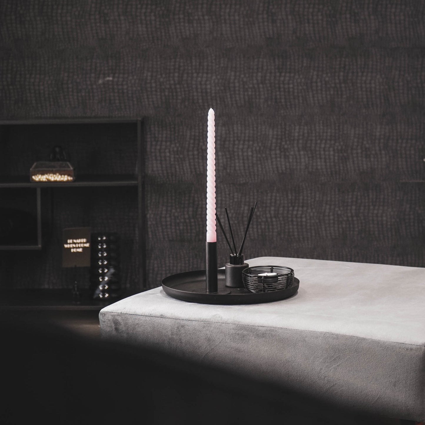 Twisted diner candles - 30cm